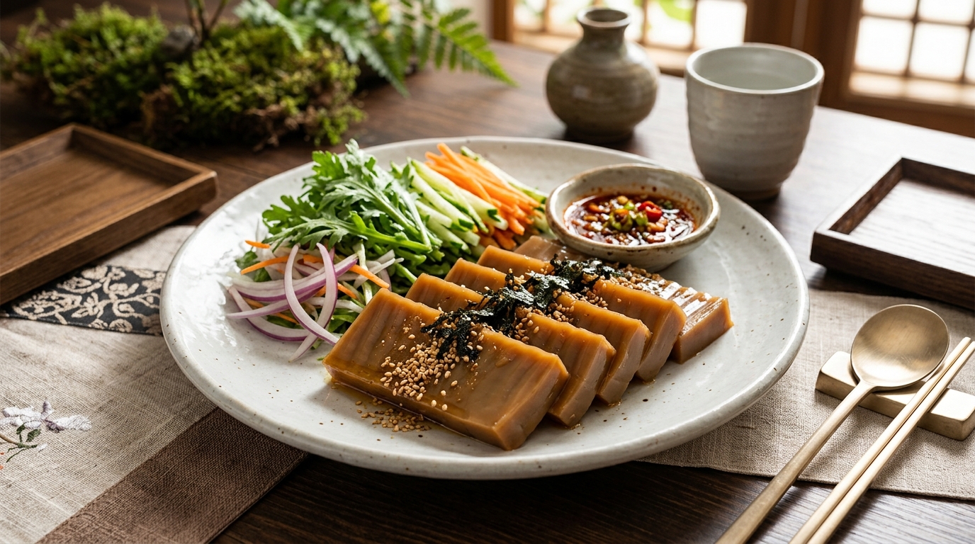 맑은누리식품 명품 도토리묵